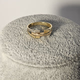 Inel din aur galben 14K, 2.16 grame