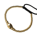 Bratara cu bile din aur 14K, 4.72 grame