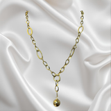 Lant aur galben 14K, 7,45 grame