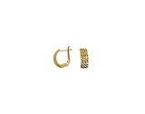 Cercei din aur galben 14K, 1.48 grame