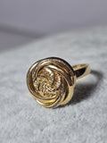 Inel Damă Floare din Aur 14K – Design Elegant și Rafinat
