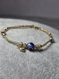 Brățară Elegantă din Aur 14K cu Ornamente Fine – Delicatețe și Strălucire