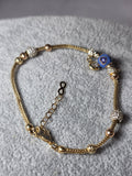 Brățară Elegantă din Aur 14K cu Ornamente Fine – Delicatețe și Strălucire