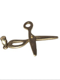 Pandantiv Foarfecă din Aur 14K – Cadou Ideal pentru Hair Stylist