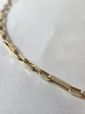 Lanț din Aur Galben 14K cu Design Modern