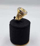 Inel Aur galben 18K Versace cu Diamante
