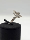 Inel Aur alb 18K Diamante