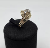 Inel Aur galben 18K cu Diamante