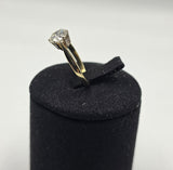 Inel Aur 14K cu Diamant Natural