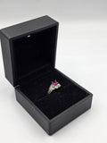 Inel Aur 18K cu Rubin si Diamante