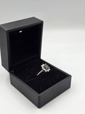 Inel Aur 18K cu Diamante si Safir