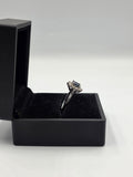 Inel Aur 18K cu Diamante si Safir