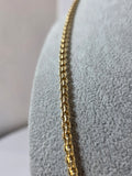 Lanț din aur galben 14K model modern geometric – 14 g