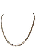 Lanț din aur galben 14K cu model decorativ bicolor – 5,81 g