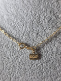 Lănțișor din aur galben 14K cu bănuți decorativi – 2,58 g