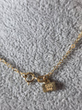Lănțișor din aur galben 14K cu bănuți decorativi – 2,58 g