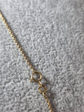 Lănțișor din aur galben 14K cu model fin geometric – 2,20 g