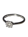 INEL DIN AUR ALB 18K CU DIAMANTE NATURALE – 1,88 g
