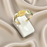 Inel  aur galben model infinit 14K
