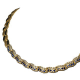 Colier din aur galben 14K cu pietre, 26.86 Grame