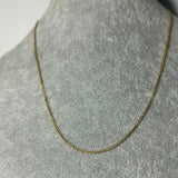 Lanț din Aur Galben 18K (750) – 60 cm – 1.90 g