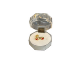 Cercei din aur galben 18K, 0.62 grame