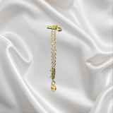 Bratara dama aur galben 14k, 5.66 grame