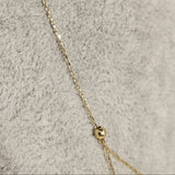 Lănțișor aur 14K 585 cu pandantiv – 2,37 g – 44 cm