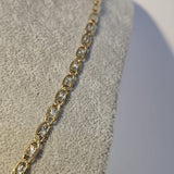 Lant aur galben si alb 14K, 10 grame