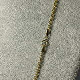 Colier bicolor din aur 14K (585), 4,34 g, 50 cm