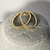 Cercei din aur galben 14K, 3.88 grame