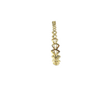 Bratara dama din aur galben 14k, 4.66 grame