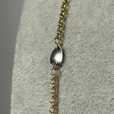 Colier bicolor din aur 14K (585), 4,34 g, 50 cm