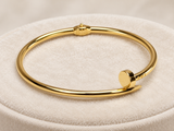 Brățară fixă din aur 14K tip cui, design modern – 7,62 g