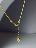 Lănțișor reglabil de damă din aur 14K, cu biluțe decorative – 8,07 g