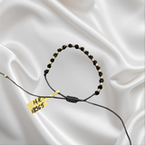 Bratara cu bile aur 14k, 0,8grame