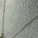 Colier din aur 14K cu simbol infinit, inimă și pietre decorative – 2,46 g