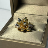 Pandantiv albină din aur 14K, model bicolor – 8,29 g