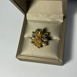 Pandantiv albină din aur 14K, model bicolor – 8,29 g