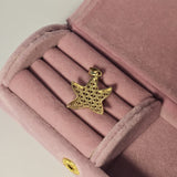 Pandantiv in forma de stea din aur galben 14K, 1.30 Grame