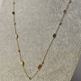 Lant din aur galben cu bile 14K, 2.69 grame