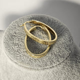 Cercei din aur galben 14K, 3.88 grame